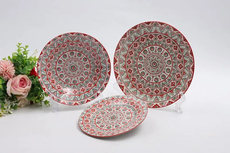 Set jedilnega pribora s keramičnim tampotiskom