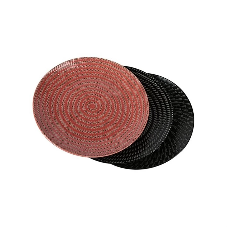 Embossed Plate Set