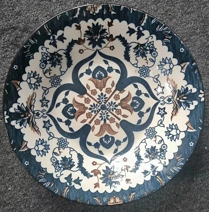 Dvobarvni krožnik za tamponski tisk